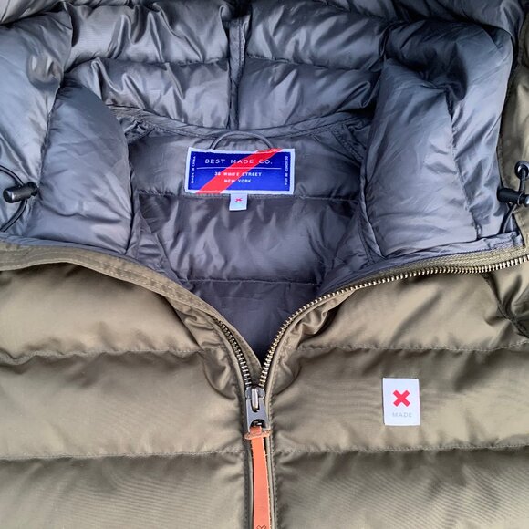 Best Made Co. down hoodie jacket - Picture 2 of 11